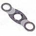 Fashionable Stainless Steel Cigar Cutter Knife - Grey + Golden Fashionable Stainless Steel Cigar Cutter Knife - Grey + Golden
