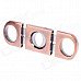 Unique Stainless Steel Cigar Cutter Knife - Copper + Silver Unique Stainless Steel Cigar Cutter Knife - Copper + Silver
