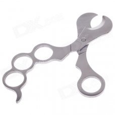 Dovetailed Sharp Stainless Steel Cigar Scissors - Silver Dovetailed Sharp Stainless Steel Cigar Scissors - Silver