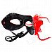 W298 Half-face Crew-cut Flower Decorated Mask for Costume Party / Halloween / Ball (5 PCS)