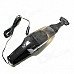 65W Car Mini Wet / Dry Vacuum Cleaner - Black (12~24V) 65W Car Mini Wet / Dry Vacuum Cleaner - Black (12~24V)