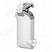 YINGWANG Stylish Eagle Head Refillable Butane Gas Windproof Jet Lighter w/ LED - Silver (1 x AG3)