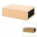 Qi Wireless Charging Bluetooth V2.1 Music Speaker - Wood Color + Black Qi Wireless Charging Bluetooth V2.1 Music Speaker - Wood Color + Black