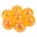 LZQ45 Three-Dimensional Star Crystal Acrylic Balls Set - Orange (7 PCS) LZQ45 Three-Dimensional Star Crystal Acrylic Balls Set - Orange (7 PCS)