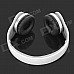 AT-BT802 Bluetooth v2.1+EDR Wireless Headphone - White + Silver Grey + Black AT-BT802 Bluetooth v2.1+EDR Wireless Headphone - White + Silver Grey + Black