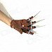Halloween Killer Glove - Black + Copper + Brown + Light Brown + Grey Halloween Killer Glove - Black + Copper + Brown + Light Brown + Grey