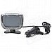 2'' Didital Display LCD Screen 4-probe Wireless Parking Sensor Parking System - Black 2'' Didital Display LCD Screen 4-probe Wireless Parking Sensor Parking System - Black