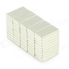 20 x 10 x 3mm NdFeB Neodymium Magnet DIY Set - Silver (50 PCS) 20 x 10 x 3mm NdFeB Neodymium Magnet DIY Set - Silver (50 PCS)