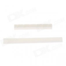 William Acoustic Classical Guitar Plastic Bridge Saddle Nut - Ivory William Acoustic Classical Guitar Plastic Bridge Saddle Nut - Ivory