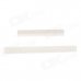William Acoustic Classical Guitar Plastic Bridge Saddle Nut - Ivory William Acoustic Classical Guitar Plastic Bridge Saddle Nut - Ivory