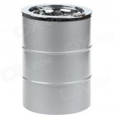 4477 Extrusion Switch Stainless Steel Ashtray - Silver