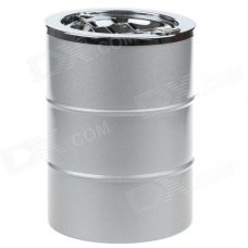 4477 Extrusion Switch Stainless Steel Ashtray - Silver