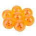LZQ30 Three-Dimensional Star Crystal Acrylic Balls Set - Orange (7 PCS) LZQ30 Three-Dimensional Star Crystal Acrylic Balls Set - Orange (7 PCS)