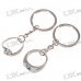 Stainless Lovers keychains (Rings / 2-Piece Set)