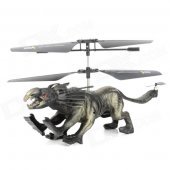 YD715 Mythological Animal Style 3-CH IR Control R/C Helicopter - Black