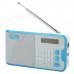 NOGO R808 Portable 1.2" LCD FM / AM Radio / MP3 Player w/ Micro USB / 3.5mm / TF - White + Blue NOGO R808 Portable 1.2" LCD FM / AM Radio / MP3 Player w/ Micro USB / 3.5mm / TF - White + Blue
