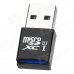 USB 3.0 Micro SD / TF Card Reader - Black USB 3.0 Micro SD / TF Card Reader - Black