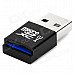 USB 3.0 Micro SD / TF Card Reader - Black USB 3.0 Micro SD / TF Card Reader - Black