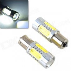 CHEERLINK 1156-H5W 1156 11W 800lm 5-LED White Car Brake Light / Backup Light / Back Foglight - (12V) CHEERLINK 1156-H5W 1156 11W 800lm 5-LED White Car Brake Light / Backup Light / Back Foglight - (12V)