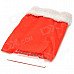 Christmas Style Cloth + Cotton + ABS Snow Shovel for Car - Red + White Christmas Style Cloth + Cotton + ABS Snow Shovel for Car - Red + White