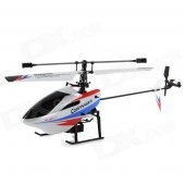WLtoys V911 V2 4-CH Remote Control R/C Helicopter w/ Gyro Set - White + Black (Mode 1)