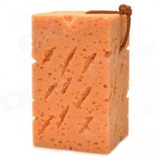 Car Washing Sponge Lump - Light Brown