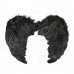 Halloween Kids Cosplay Fallen Angel Wings - Black