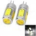 G4-5W-V-12V 5w 200lm 6500k G4 White Light LED Clearance Lamp Bead - Silver + Yellow (2 PCS) G4-5W-V-12V 5w 200lm 6500k G4 White Light LED Clearance Lamp Bead - Silver + Yellow (2 PCS)