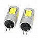 G4-5W-V-12V 5w 200lm 6500k G4 White Light LED Clearance Lamp Bead - Silver + Yellow (2 PCS) G4-5W-V-12V 5w 200lm 6500k G4 White Light LED Clearance Lamp Bead - Silver + Yellow (2 PCS)