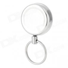 ZW Retractable Anti lost Key Keychain - Silver