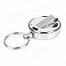 ZW Retractable Anti lost Key Keychain - Silver