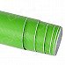 3D Air Permeable Carbon Fiber DIY Body Sticker Film - Green (63 x 300cm)