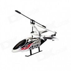 Longhui L609 Metal Frame Rechargeable 3.5-CH R/C Indoor / Outdoor Helicopter - White + Red + Black Longhui L609 Metal Frame Rechargeable 3.5-CH R/C Indoor / Outdoor Helicopter - White + Red + Black