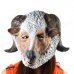 Natural Rubber Sheep Mask - Ivory + Brown