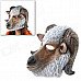 Natural Rubber Sheep Mask - Ivory + Brown