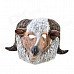 Natural Rubber Sheep Mask - Ivory + Brown