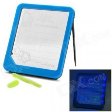 JIAHUI A035 LED Writing Message Board - Blue + Black (3 x AA)