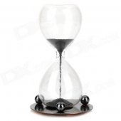 Creative A Flower Blooming Magnet Hourglass