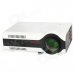 LED-2+ Personal Micro Projector w/ VGA + AV IN + HDMI + TV - White LED-2+ Personal Micro Projector w/ VGA + AV IN + HDMI + TV - White