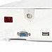 LED-2+ Personal Micro Projector w/ VGA + AV IN + HDMI + TV - White LED-2+ Personal Micro Projector w/ VGA + AV IN + HDMI + TV - White