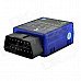 KD1 Car Vehicle ELM327 Bluetooth OBD2 V1.5 Code Reader Scanner - Blue KD1 Car Vehicle ELM327 Bluetooth OBD2 V1.5 Code Reader Scanner - Blue