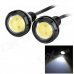 exLED 1.5W 110lm LED White Light Eagle Eyes Light for Car - (12V / Pair) exLED 1.5W 110lm LED White Light Eagle Eyes Light for Car - (12V / Pair)