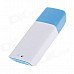 Mini All-in-1 USB 2.0 Card Reader - Blue + White (Max.32GB) Mini All-in-1 USB 2.0 Card Reader - Blue + White (Max.32GB)