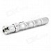 1300 Centigrade Windproof Blue Butane Jet Torch Lighter w/ Keychain - Silver