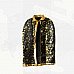 Kids Satin Cloak Costume w/ Hat - Black + Golden Kids Satin Cloak Costume w/ Hat - Black + Golden