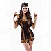 Cute Indian Princess Costumes Dress for Halloween - Brown (Free Size) Cute Indian Princess Costumes Dress for Halloween - Brown (Free Size)