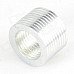 10050098W Strong NdFeB Magnet Ring - Silver (10 PCS)