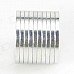 10050098W Strong NdFeB Magnet Ring - Silver (10 PCS)