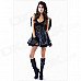 Dear Lover Sexy Lace Angel Costumes - Black (Free Size) Dear Lover Sexy Lace Angel Costumes - Black (Free Size)