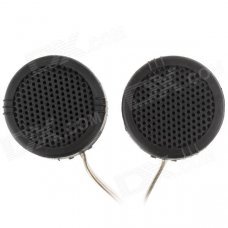 JT-005A High Efficiency Dome Tweeter Component Speakers for Car Audio System - Black (Pair) JT-005A High Efficiency Dome Tweeter Component Speakers for Car Audio System - Black (Pair)